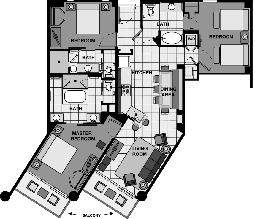 Two Bedroom Bay Vista Two Bedroom Bay Vista